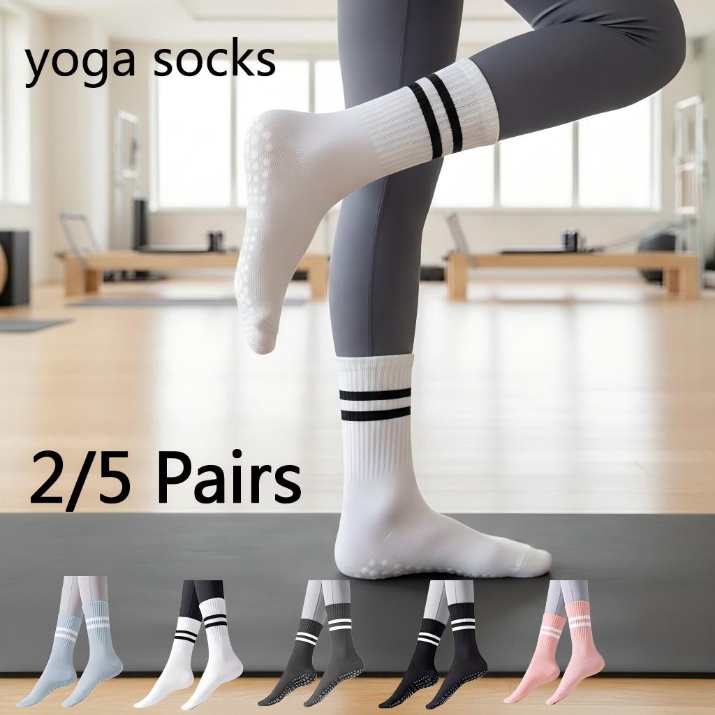 Pilate Yoga Workout - Rutschfeste Yoga-Socken für Damen, griffige Pilates-Socken,