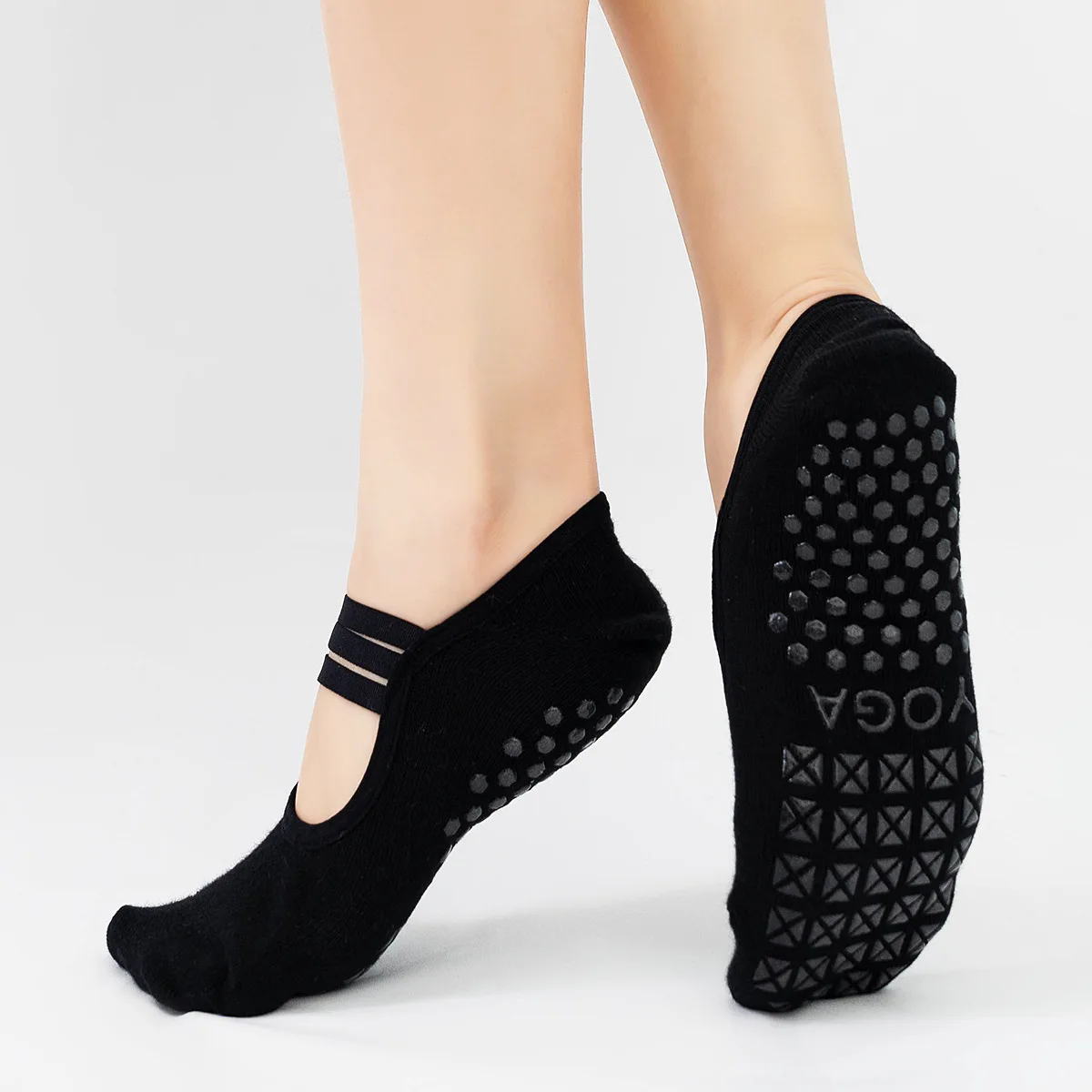Medias Para Pilates Y Yoga - Rutschfeste Yoga-Socken aus Silikon für Damen,