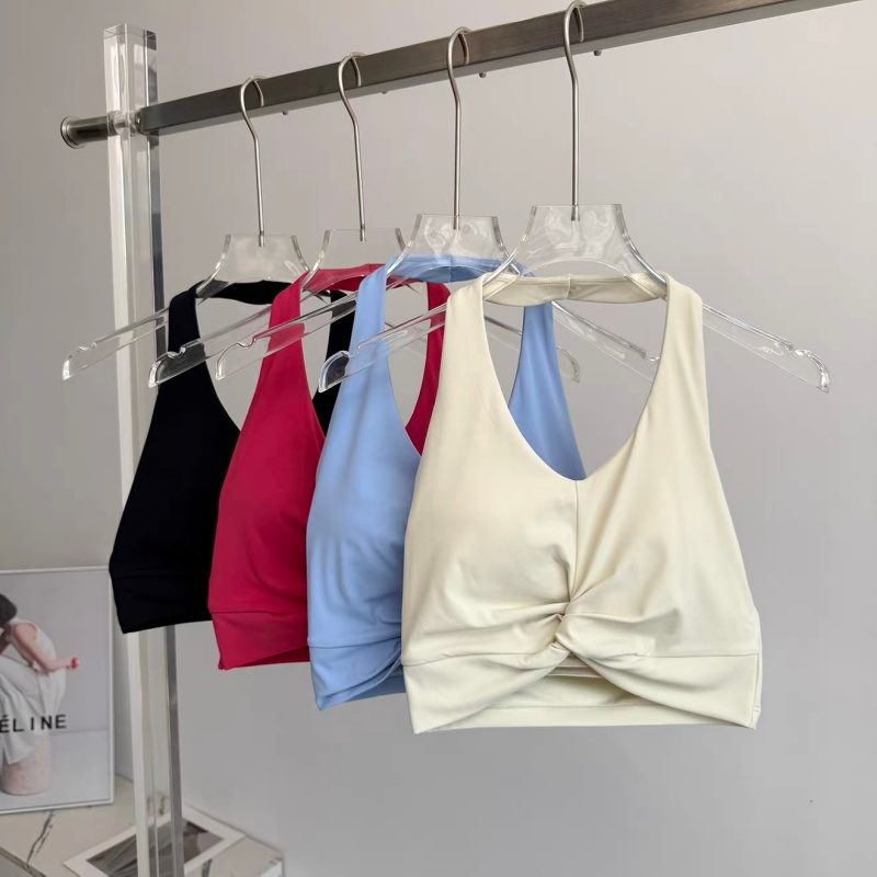 Halter Twist Sport-BH für Dame – Pilate Yoga Workout Bewertung und Preis