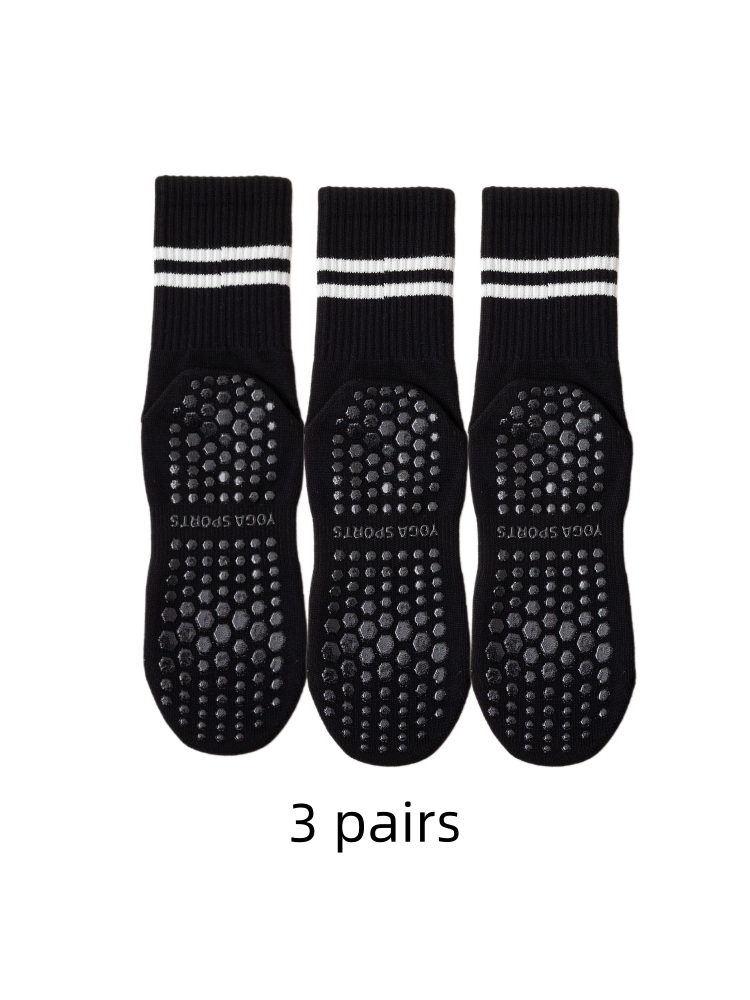 3 Paar Yoga-Socken, mittellang – Medias Para Pilates Y Yoga Bewertung und Preis