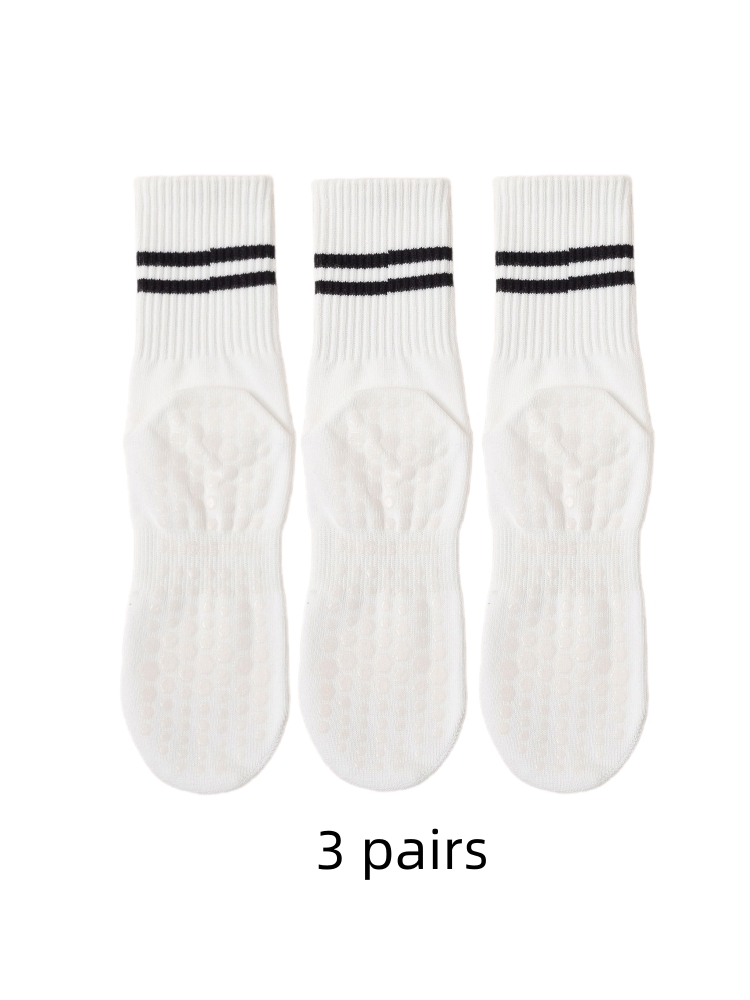 3 Paar Yoga-Socken, mittellang – Medias Para Pilates Y Yoga Bewertung und Preis