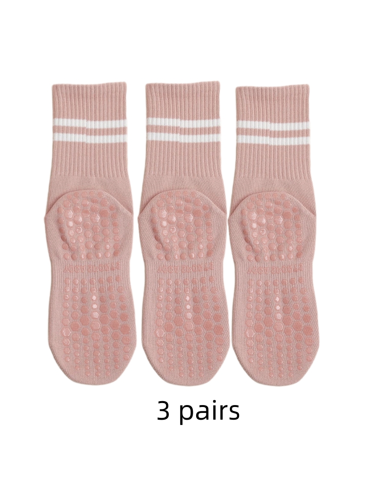 3 Paar Yoga-Socken, mittellang – Medias Para Pilates Y Yoga Bewertung und Preis