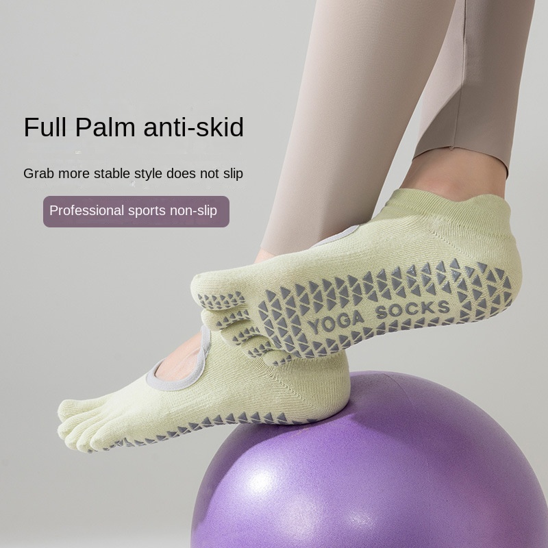 Damen-Fünf-Finger-Yoga-Socken  – Medias Para Pilates Y Yoga Bewertung und Preis