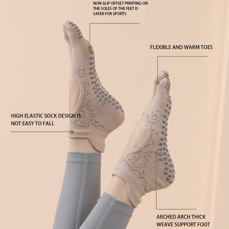 Frauen Yoga Zehen socken hochw – Medias Para Pilates Y Yoga Bewertung und Preis