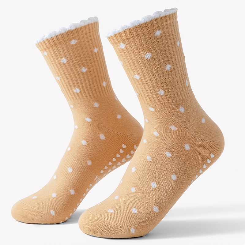 Braune Yoga-Socken für Damen,  – Medias Para Pilates Y Yoga Bewertung und Preis