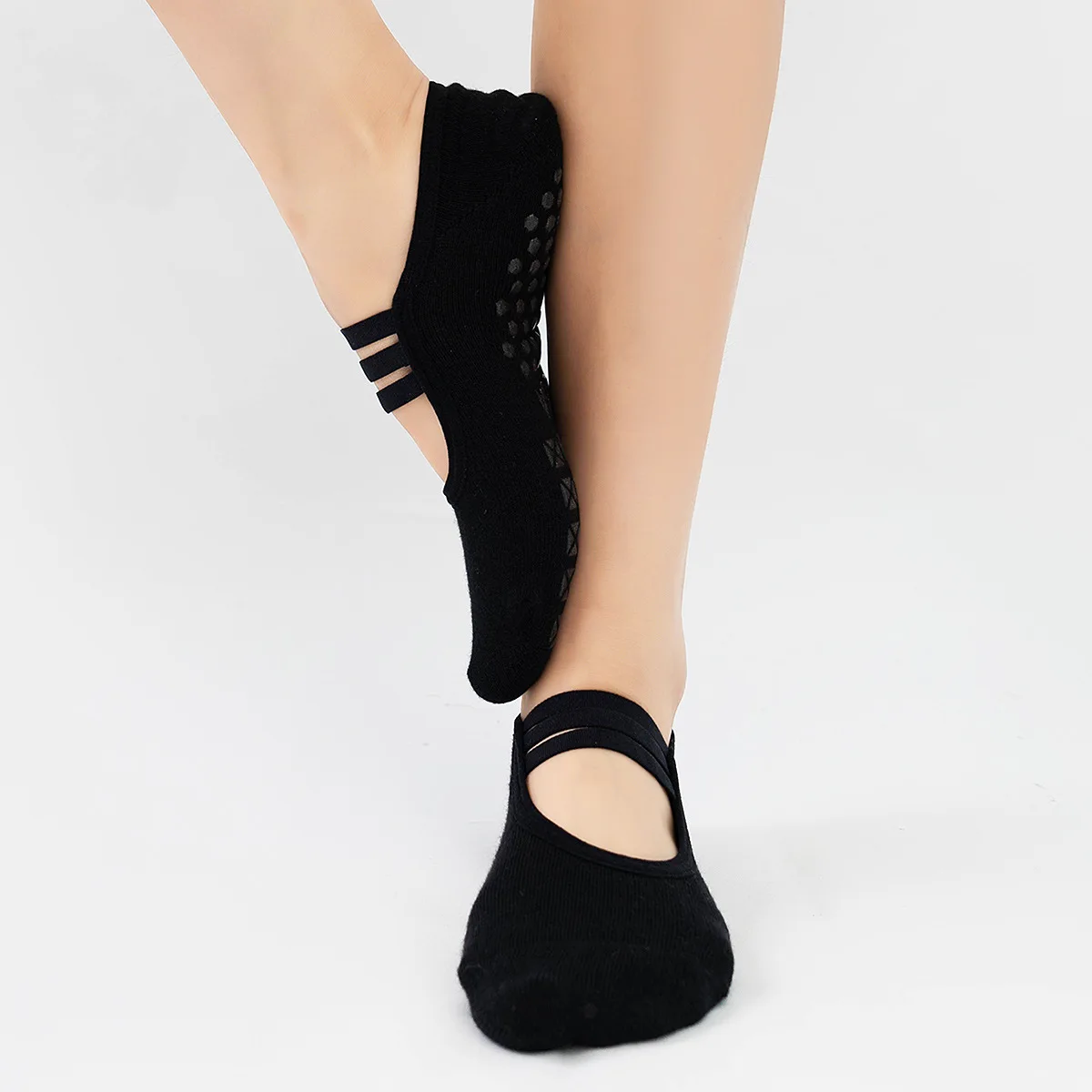 Rutschfeste Yoga-Socken aus Si – Medias Para Pilates Y Yoga Bewertung und Preis