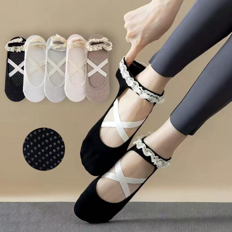 1 Paar Niedliche Spitzen-Pilat – Pilates & Yoga Vida Bewertung und Preis